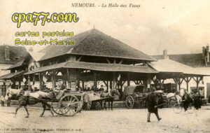 Nemours (Seine-et-Marne) - La Halle aux Veaux