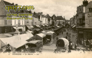 Nemours (Seine-et-Marne) - Le Marché