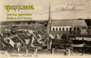 Nemours (Seine-et-Marne) - Vue générale