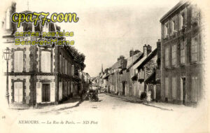 Nemours (Seine-et-Marne) - La Rue de Paris