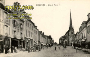 Nemours (Seine-et-Marne) - Rue de Paris