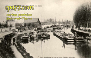 Nemours (Seine-et-Marne) - Le Port au Sable