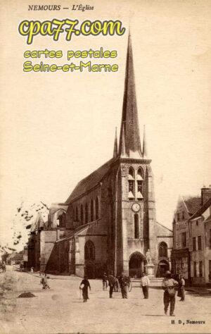 Nemours (Seine-et-Marne) - L’Eglise