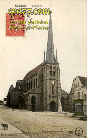 Nemours (Seine-et-Marne) - L&rsquo;Eglise