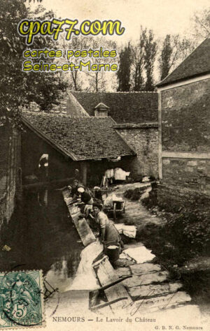 Nemours (Seine-et-Marne) - Le Lavoir du Château