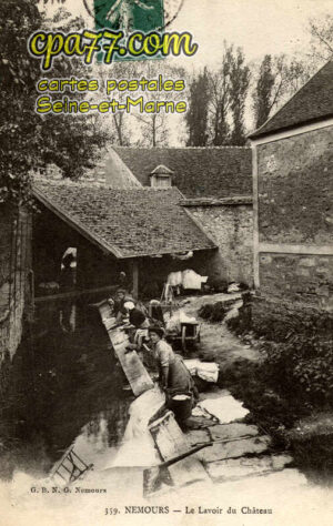 Nemours (Seine-et-Marne) - Le Lavoir du Château