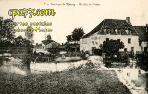 Nesles La Gilberde (Seine-et-Marne) - Environs de Rosoy – Moulin de Nesles
