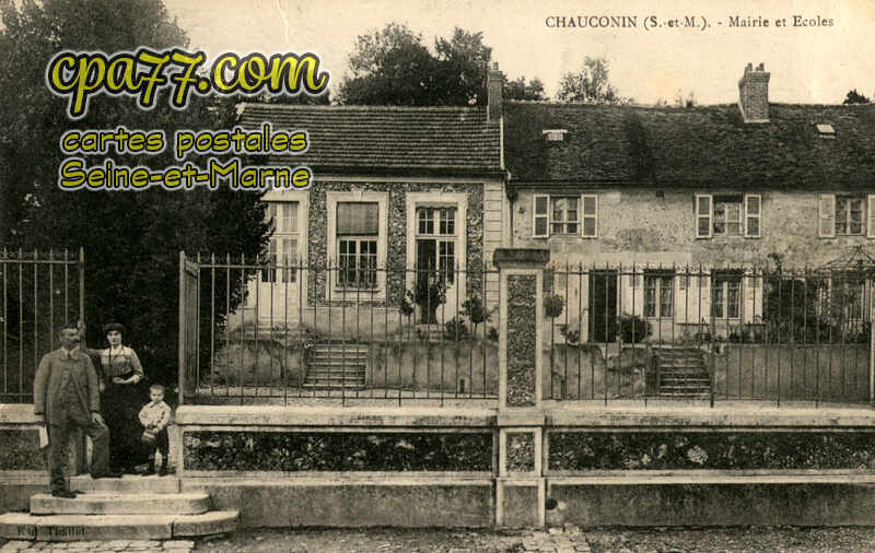 Chauconin Neufmontiers (Seine-et-Marne) - Mairie et Ecoles