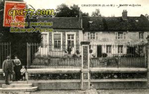 Chauconin Neufmontiers (Seine-et-Marne) - Mairie et Ecoles
