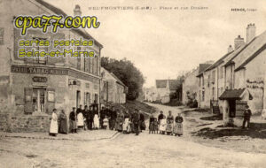 Chauconin Neufmontiers (Seine-et-Marne) - Place et rue Dosière