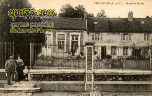 Chauconin Neufmontiers (Seine-et-Marne) - Mairie et Ecole