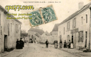 Chauconin Neufmontiers (Seine-et-Marne) - Grande Rue