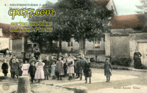 Chauconin Neufmontiers (Seine-et-Marne) - Mairie et Ecole