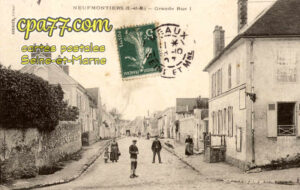 Chauconin Neufmontiers (Seine-et-Marne) - Grande Rue