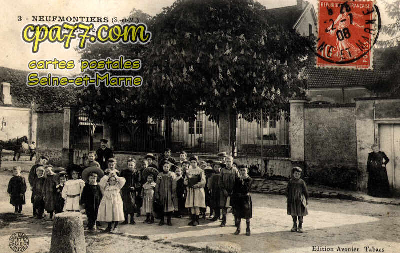 Chauconin Neufmontiers (Seine-et-Marne) - Mairie et Ecole