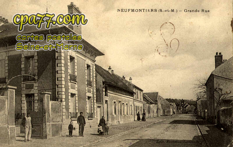 Chauconin Neufmontiers (Seine-et-Marne) - Grande Rue