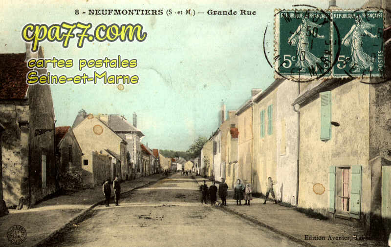 Chauconin Neufmontiers (Seine-et-Marne) - Grande Rue