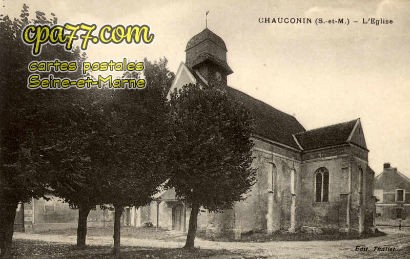 Chauconin Neufmontiers (Seine-et-Marne) - L&rsquo;église