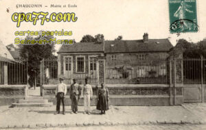 Chauconin Neufmontiers (Seine-et-Marne) - Mairie et Ecole