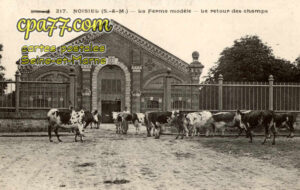 Noisiel (Seine-et-Marne) - La Ferme modèle – Le Retour des champs