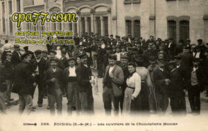 Noisiel (Seine-et-Marne) - Les Ouvriers de la Chocolaterie Menier