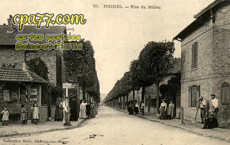 Noisiel (Seine-et-Marne) - Rue du Milieu