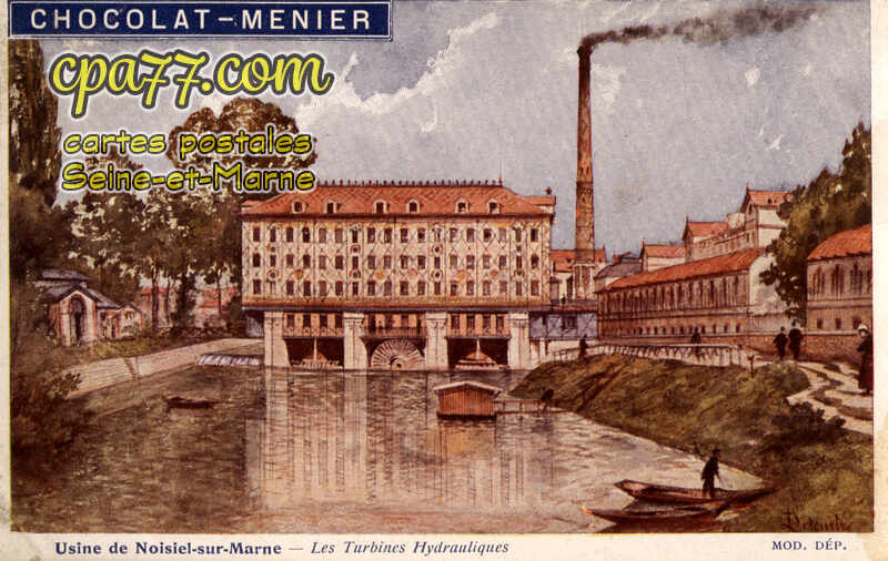 Noisiel (Seine-et-Marne) - Les turbines hydrauliques