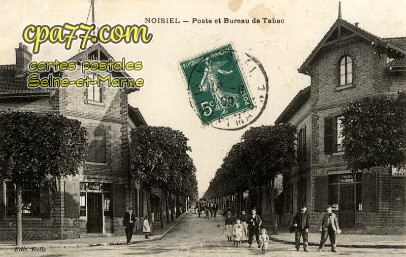 Noisiel (Seine-et-Marne) - Poste et Bureau de Tabac