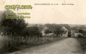 Noisy Rudignon (Seine-et-Marne) - Route de Flagy