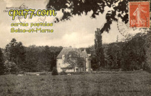 Noisy Sur École (Seine-et-Marne) - Château de Chamberjot