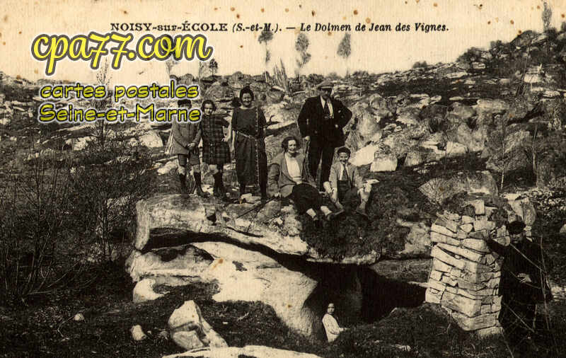 Noisy Sur École (Seine-et-Marne) - Le Dolmen de Jean des Vignes