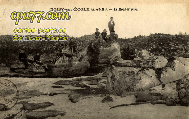 Noisy Sur École (Seine-et-Marne) - Le Rocher Fin