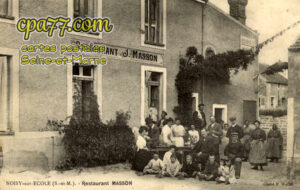 Noisy Sur École (Seine-et-Marne) - Restaurant Masson