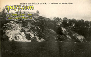 Noisy Sur École (Seine-et-Marne) - Ensemble des Roches Guette