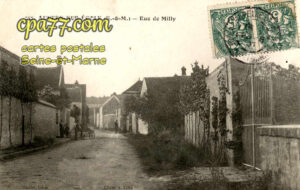 Noisy Sur École (Seine-et-Marne) - Auvers-sur-Ecole – (S.-et-M.) – Rue de Milly