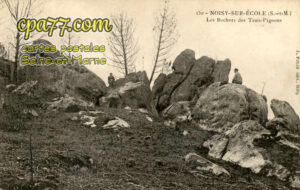 Noisy Sur École (Seine-et-Marne) - Les Rochers des Trois-Pignons