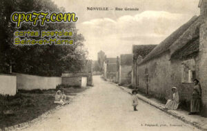 Nonville (Seine-et-Marne) - Rue Grande