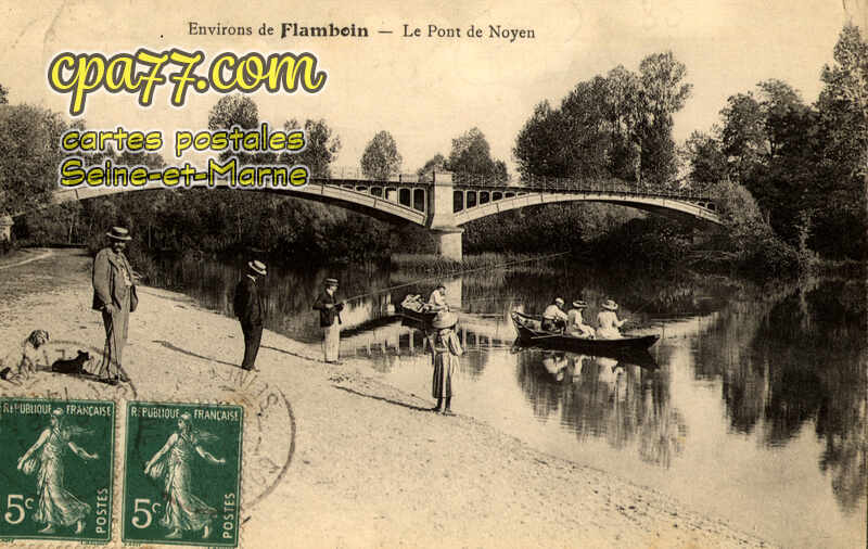 Noyen Sur Seine (Seine-et-Marne) - Le Pont de Noyen