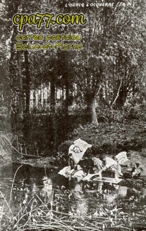 Ocquerre (Seine-et-Marne) - L&rsquo;Ourcq à Ocquerre
