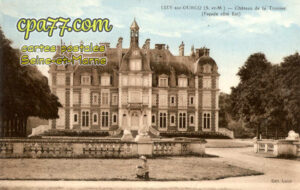 Ocquerre (Seine-et-Marne) - Lisy-sur-Ourcq – Château de la Trousse (façade côté Est)