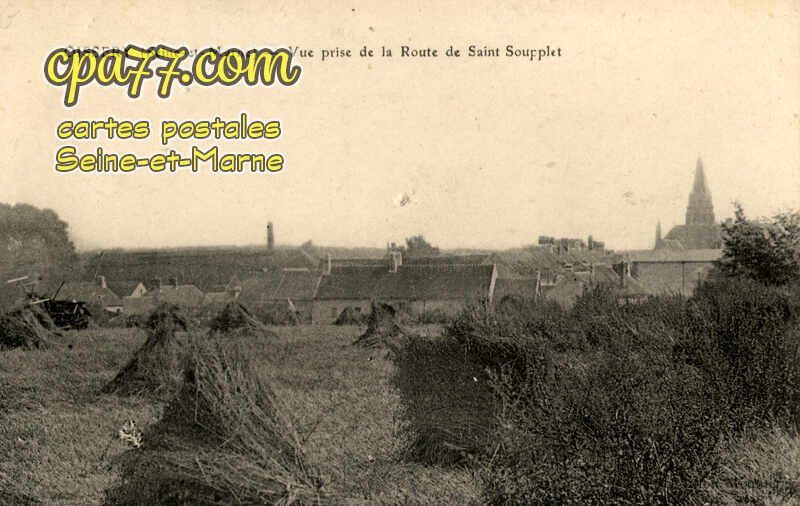 Oissery (Seine-et-Marne) - Vue Prise de la Route de Saint-Soupplets