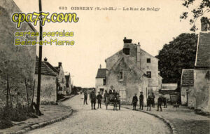 Oissery (Seine-et-Marne) - La Rue de Brégy