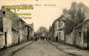 Oissery (Seine-et-Marne) - Rue de Forfry