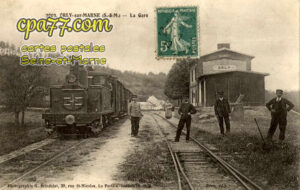 Orly Sur Morin (Seine-et-Marne) - La Gare