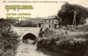 Orly Sur Morin (Seine-et-Marne) - La Vallée du Petit Morin – La Gare