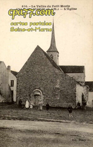 Orly Sur Morin (Seine-et-Marne) - La Vallée du Petit Morin – Orly-sur-Morin (S.-et-M.) – L&rsquo;Eglise