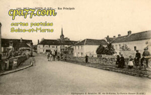 Orly Sur Morin (Seine-et-Marne) - Rue Principale
