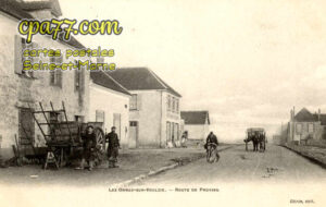Les Ormes Sur Voulzie (Seine-et-Marne) - Route de Provins