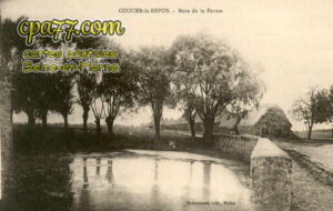 Ozouer Le Repos (Seine-et-Marne) - Mare de la Ferme
