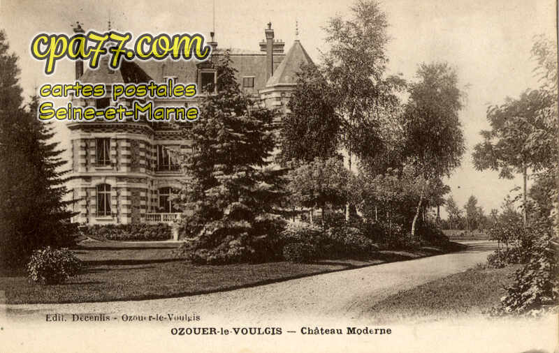 Ozouer Le Voulgis (Seine-et-Marne) - Château Moderne